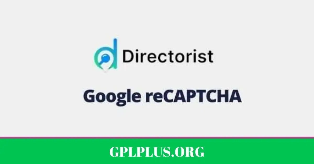 Directorist Google reCAPTCHA GPL