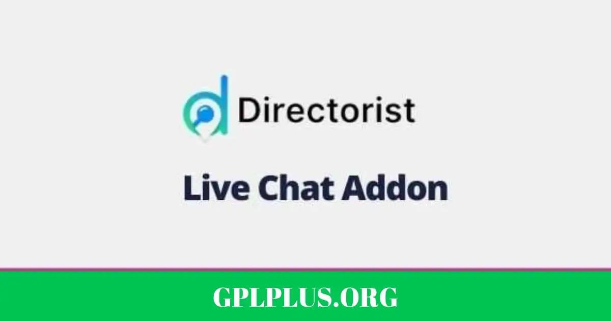 Directorist Live Chat Addon GPL