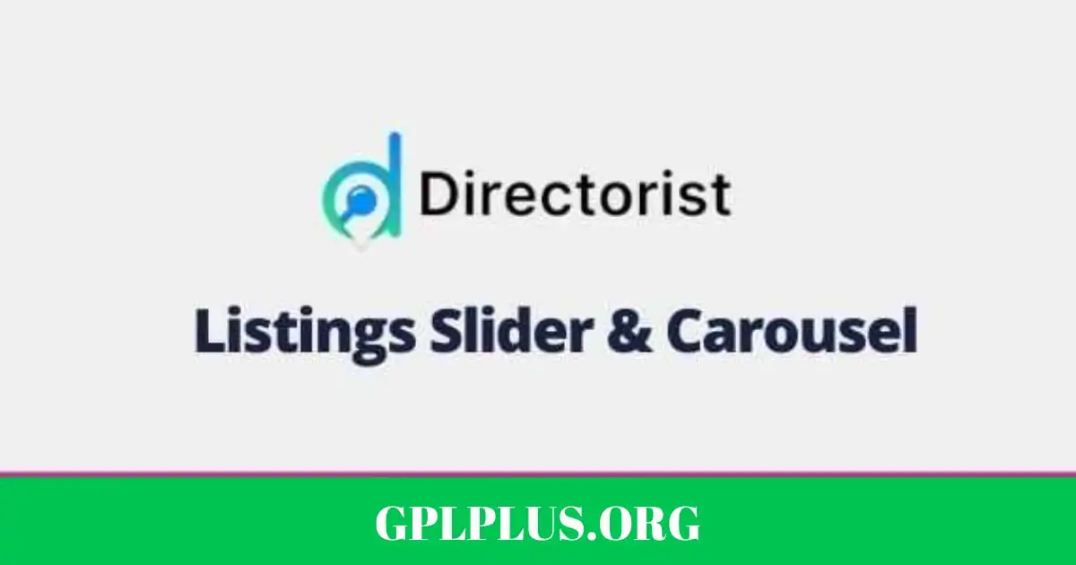 Directorist Listings Slider & Carousel GPL