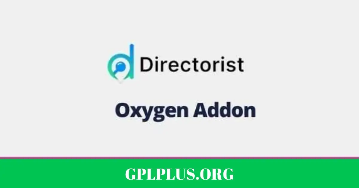 Directorist Oxygen Addon GPL