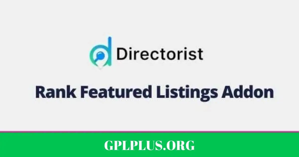 Directorist Rank Featured Listings GPL