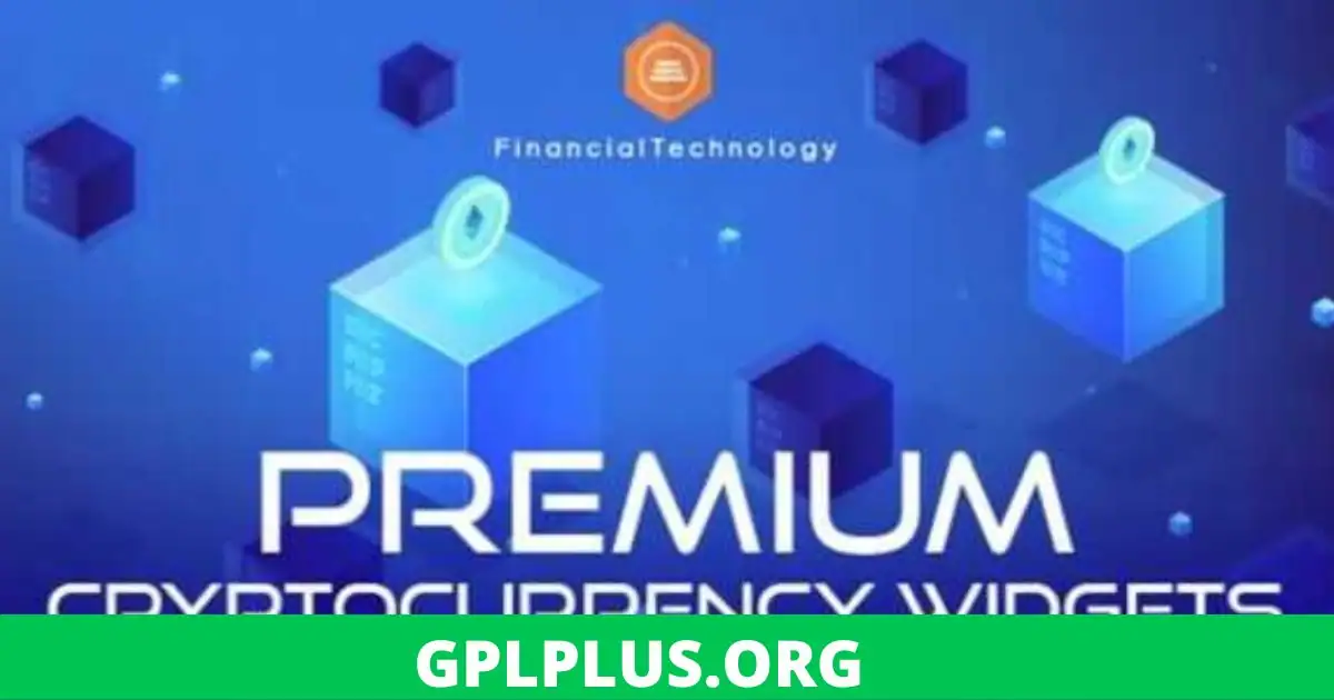 Premium Cryptocurrency Widgets GPL