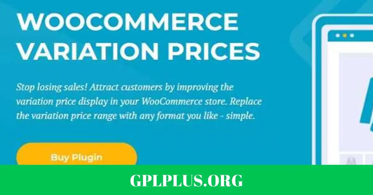 WooCommerce Variation Prices GPL