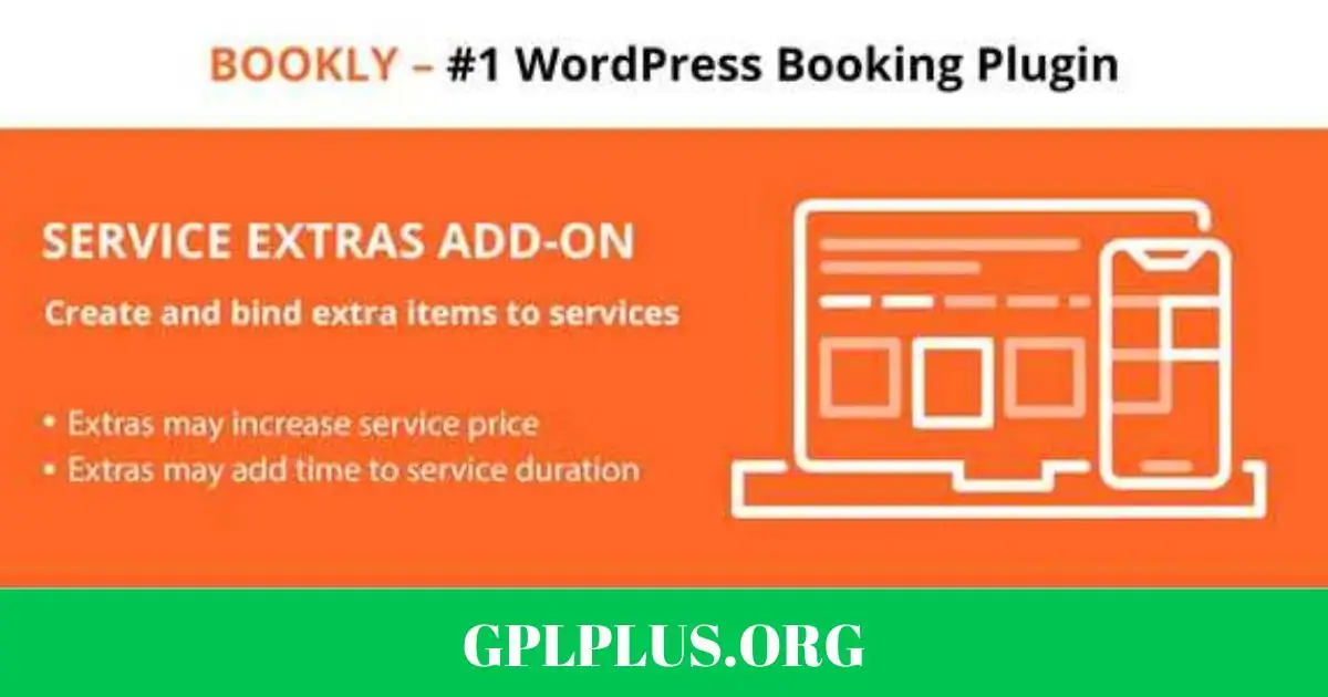 Bookly Service Extras Addon GPL
