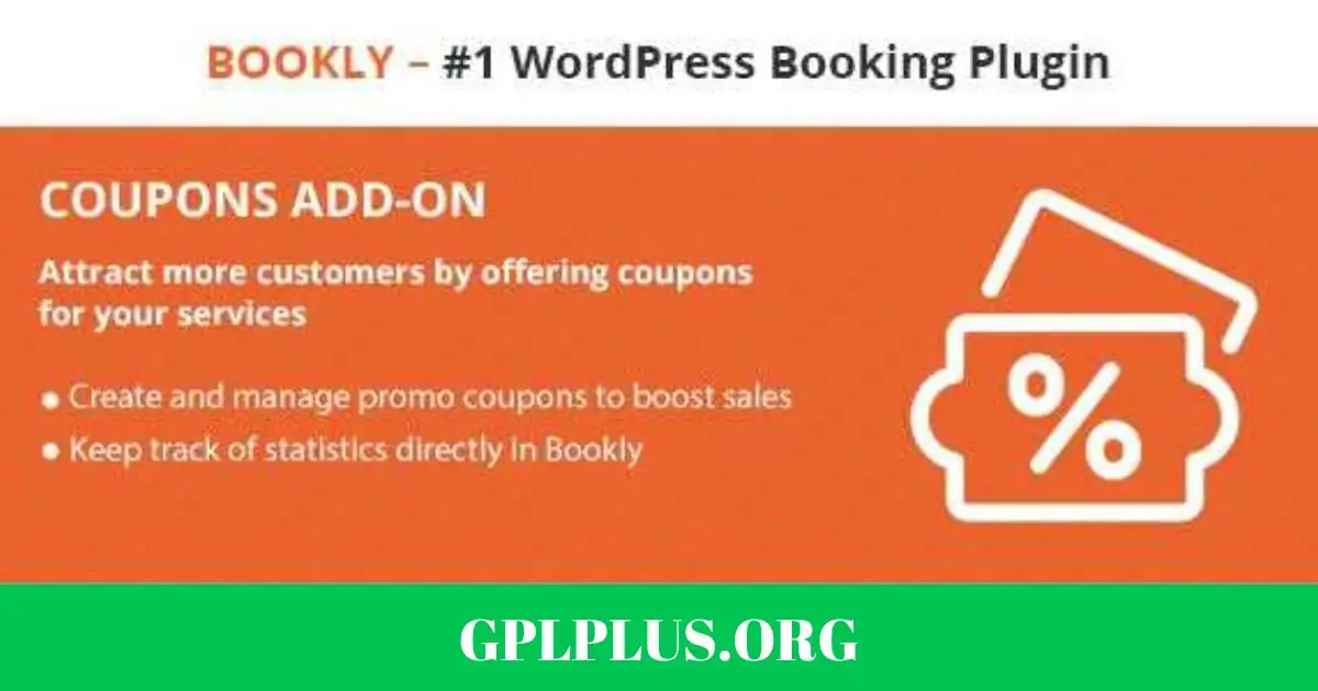 Bookly Coupons Addon GPL