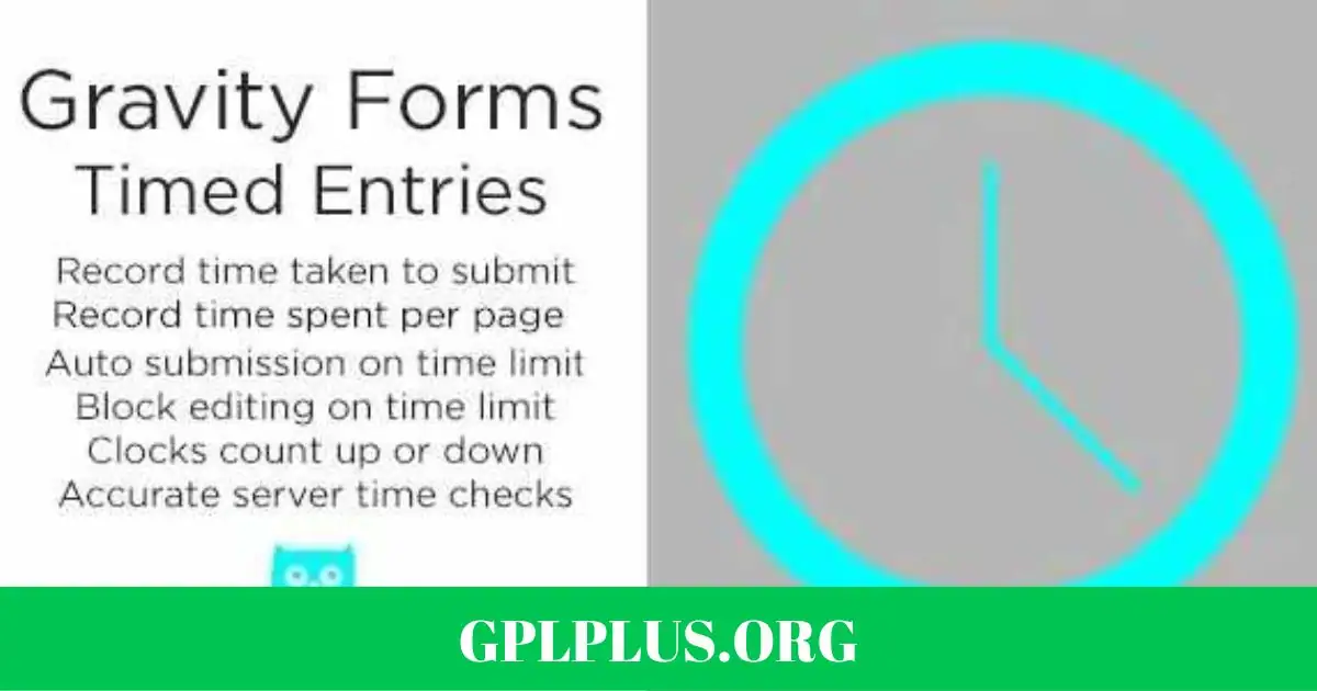 Gravity Forms Timed Entries GPL